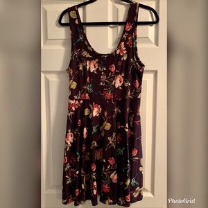 Free People tank fit & flare dress